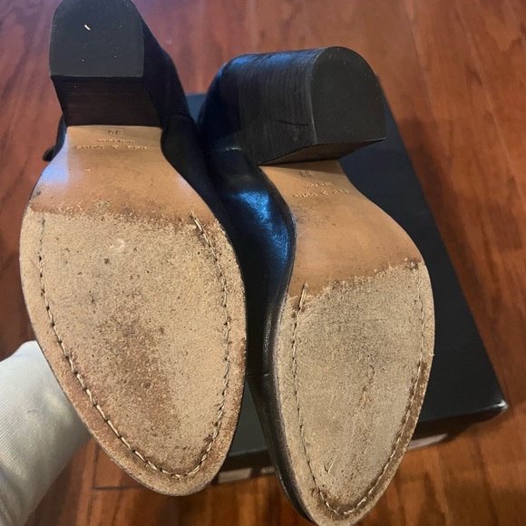 Rag & Bone Women's Black Ankle Boots - Picture 3 of 4
